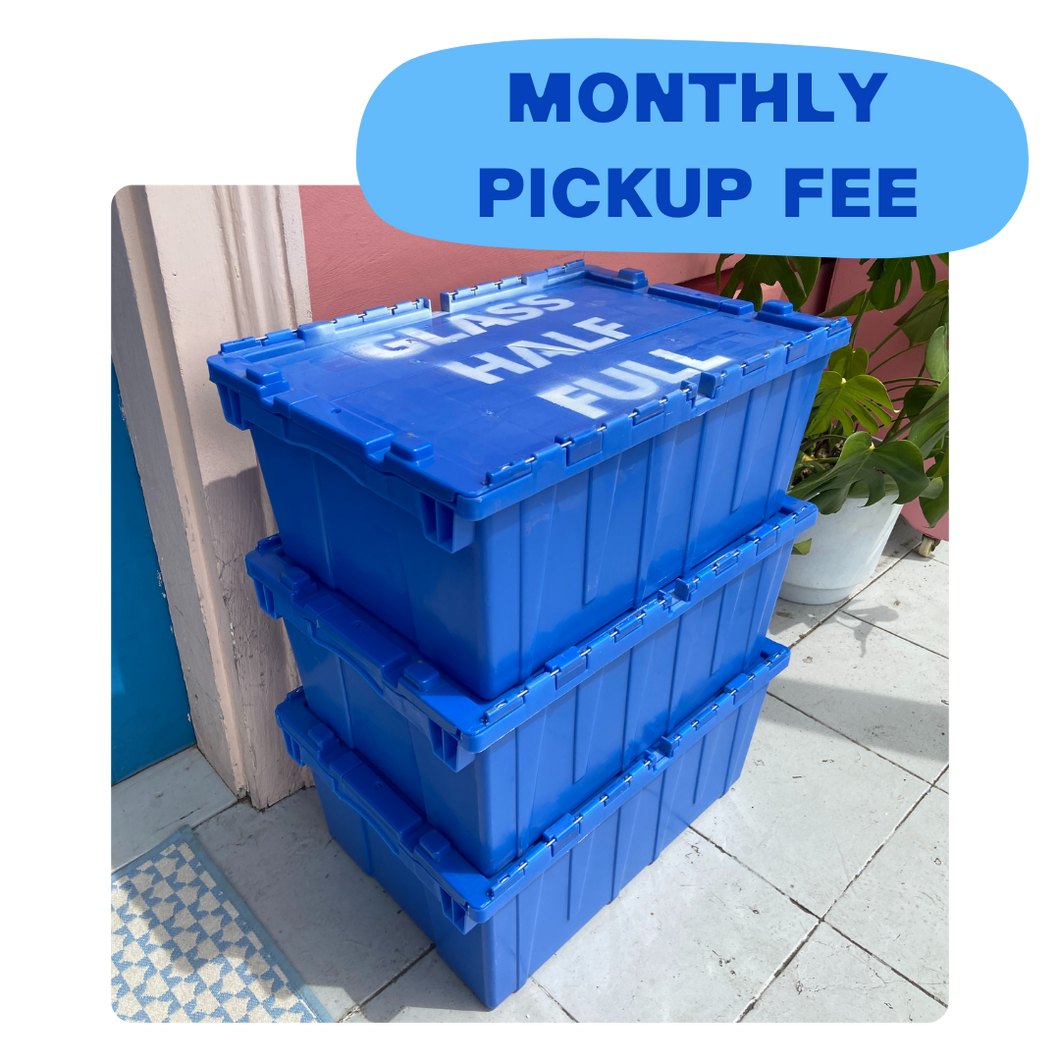 Mobile | 3 Glass Crates | Monthly Fee